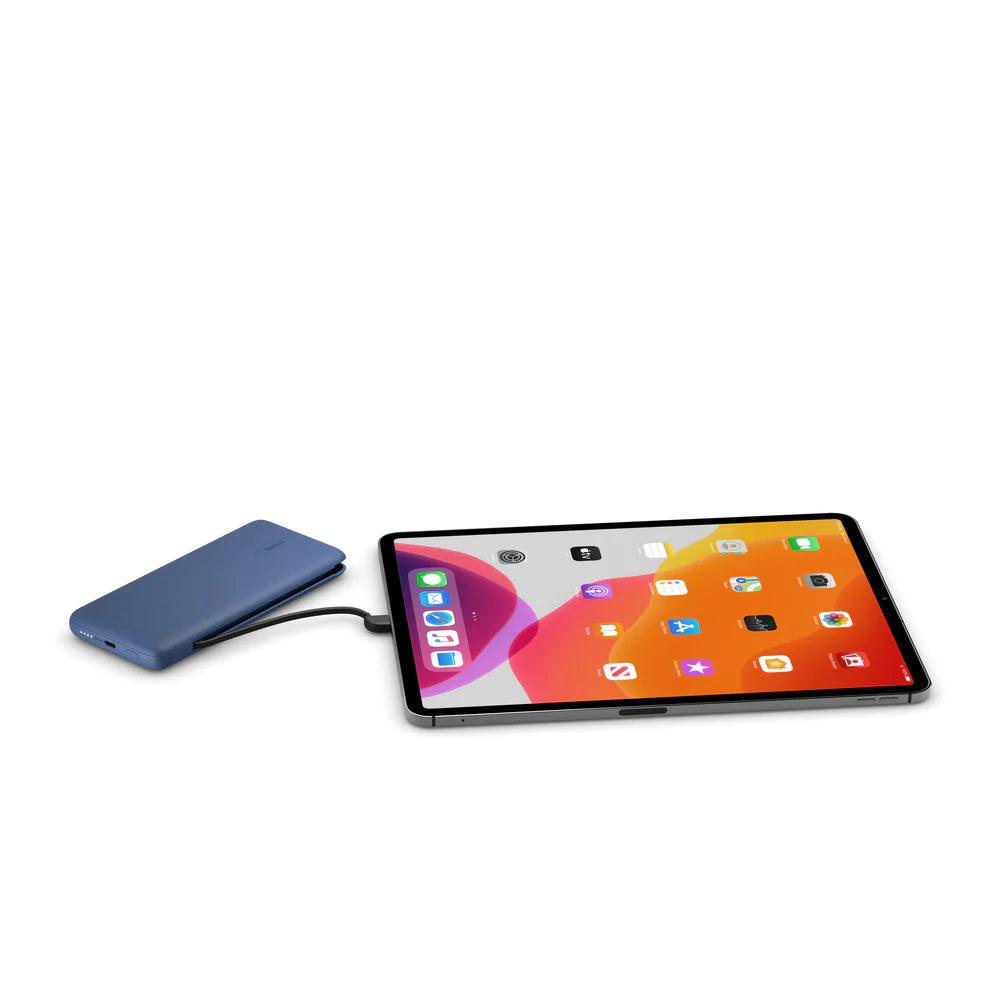 Belkin 10,000 mAh USB C Power Bank with Integrated Cables