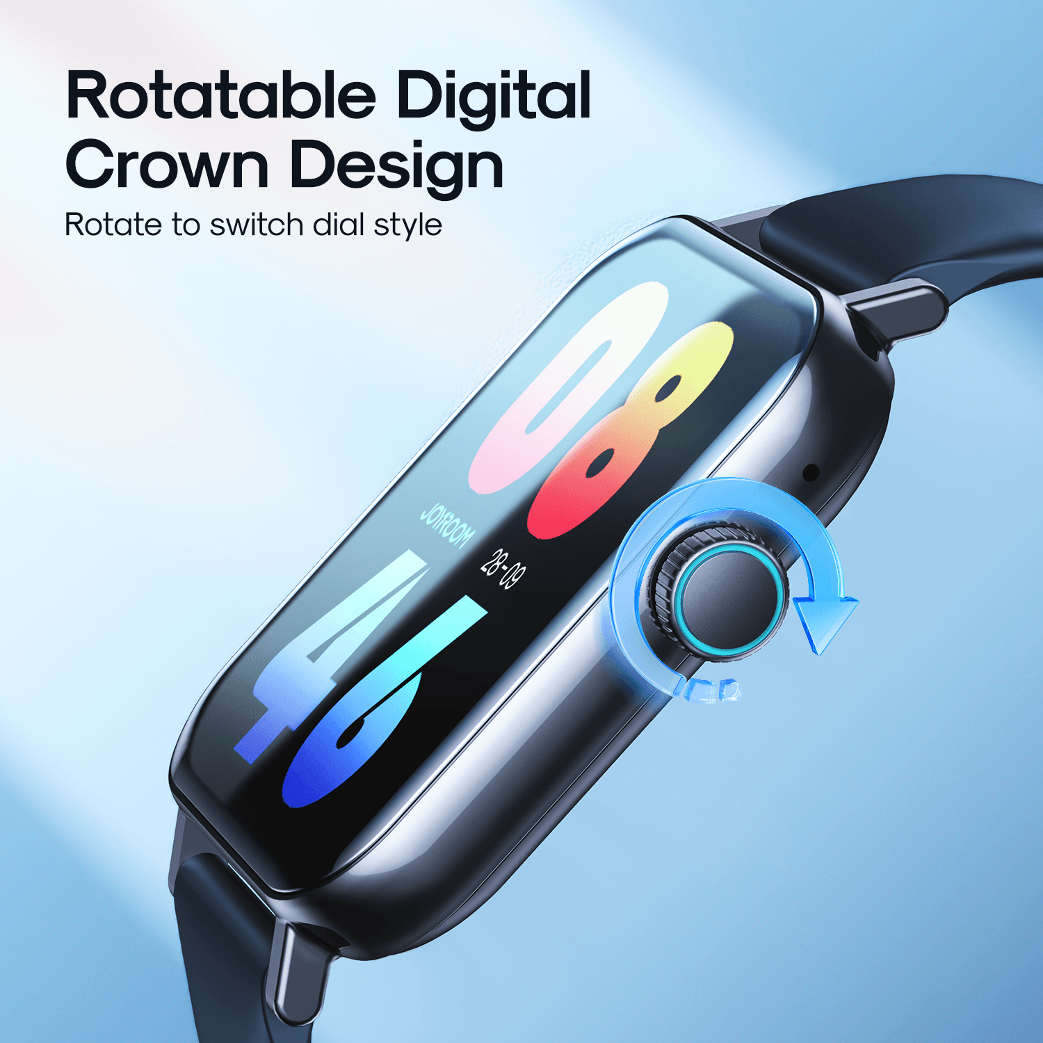 JOYROOM JR-FT5 Fit-Life Series Smart Watch (Answer/Make Call) Black - كارت Cart.JO - جوسيل JoCell جوسيل