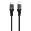 ROCKROSE Type C to Lightning Cable 18W Fast Charge 1m - Black