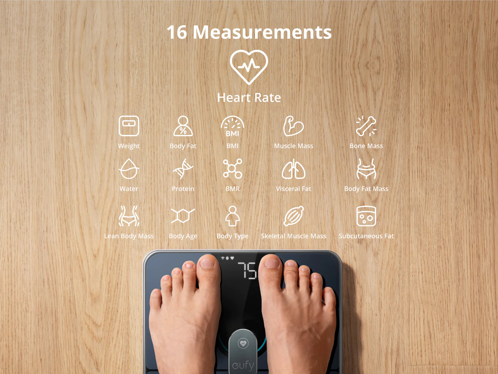 Anker Eufy Smart Scale P2 Pro - Black
