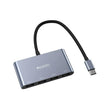 YESIDO HB13 USB C Hub with 4 USB 2.0 Ports Aluminum Design - Grey
