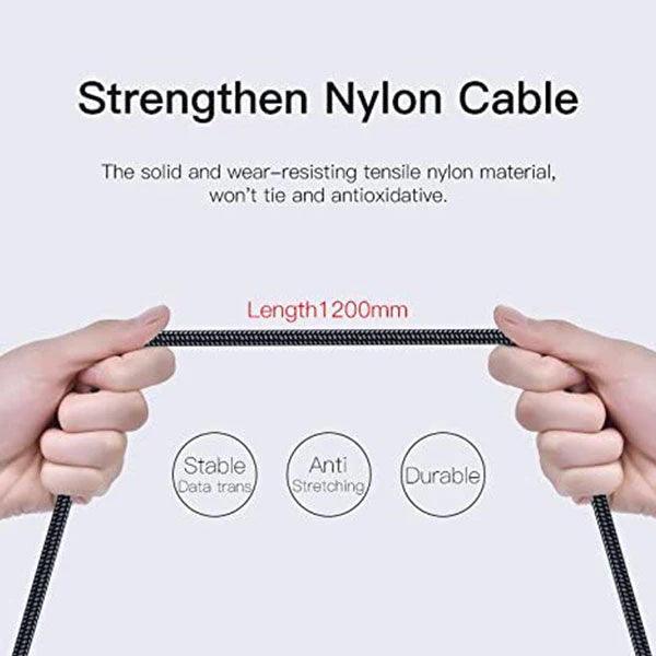 Yesido Aux Lightning to 3.5mm Adapter Premium Audio Cable - Black