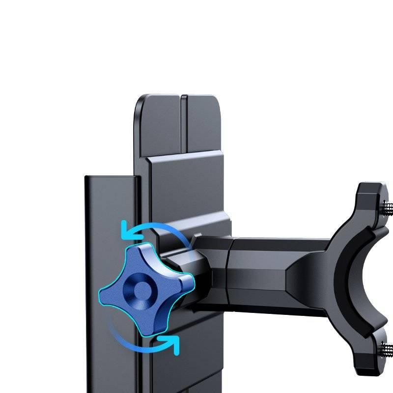 JOYROOM 360 Degree Rotating Phone Bracket for Bicycle Secure & Adjustable - Black