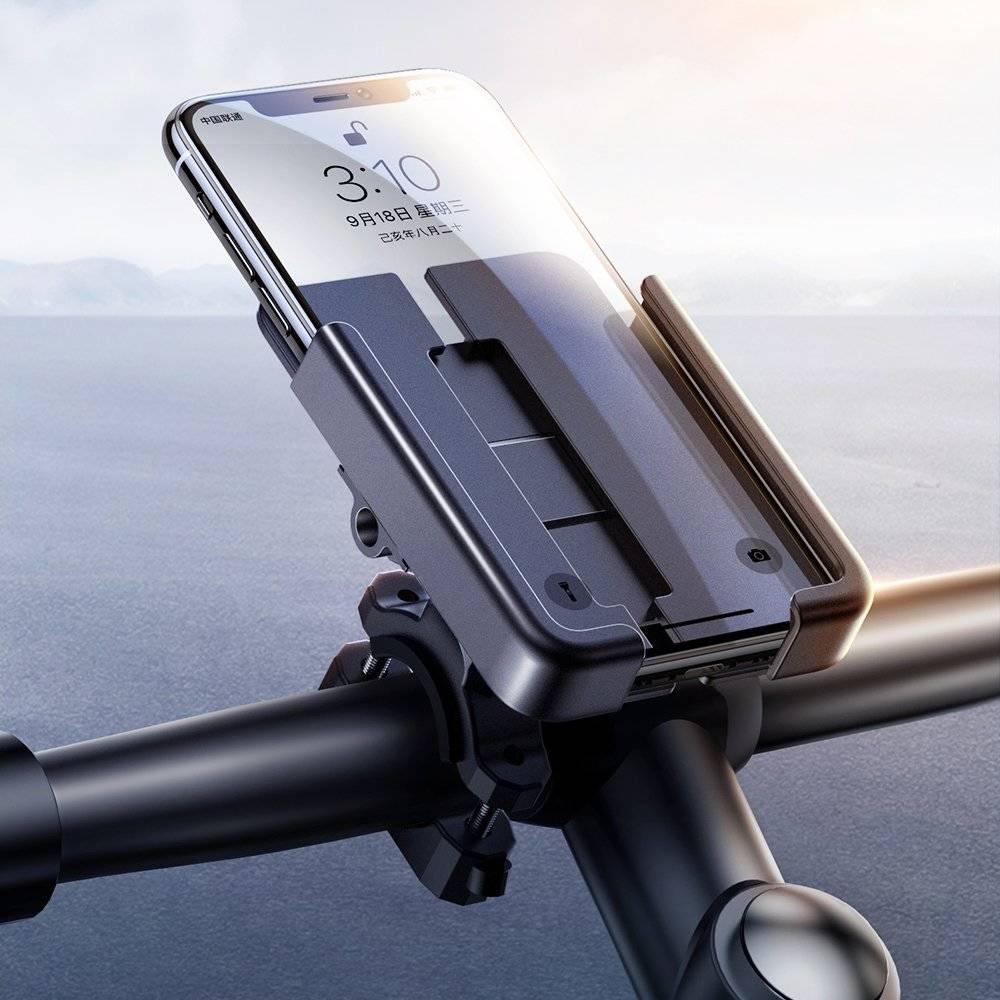 JOYROOM 360 Degree Rotating Phone Bracket for Bicycle Secure & Adjustable - Black