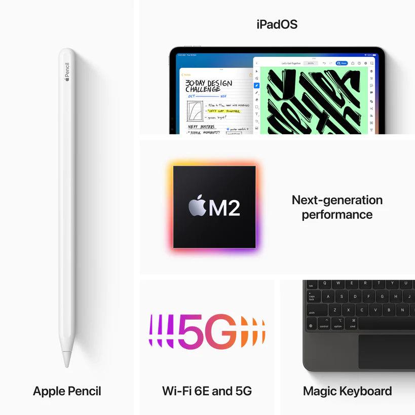 Apple iPad Pro 2022, 12.9 inch, Wi-Fi, 256 GB, Silver