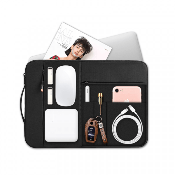 Wiwu Alpha Slim Sleeve Bag for 16" Laptop/16.2" Macbook - Black
